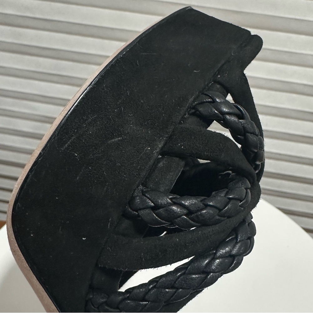 🌹VERONICA BEARD🌹 Flavia Platform Sandal Black Size: 8.5 - Picture 10 of 16